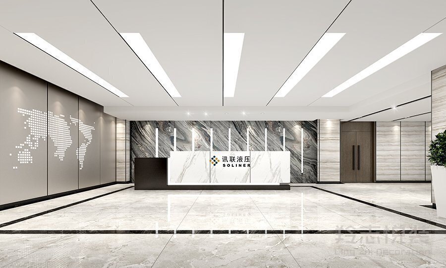 訊聯(lián)液壓-上海辦公空間裝修
